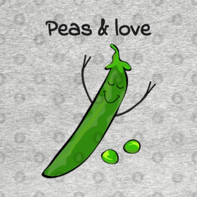 Peas and love by punderful_day